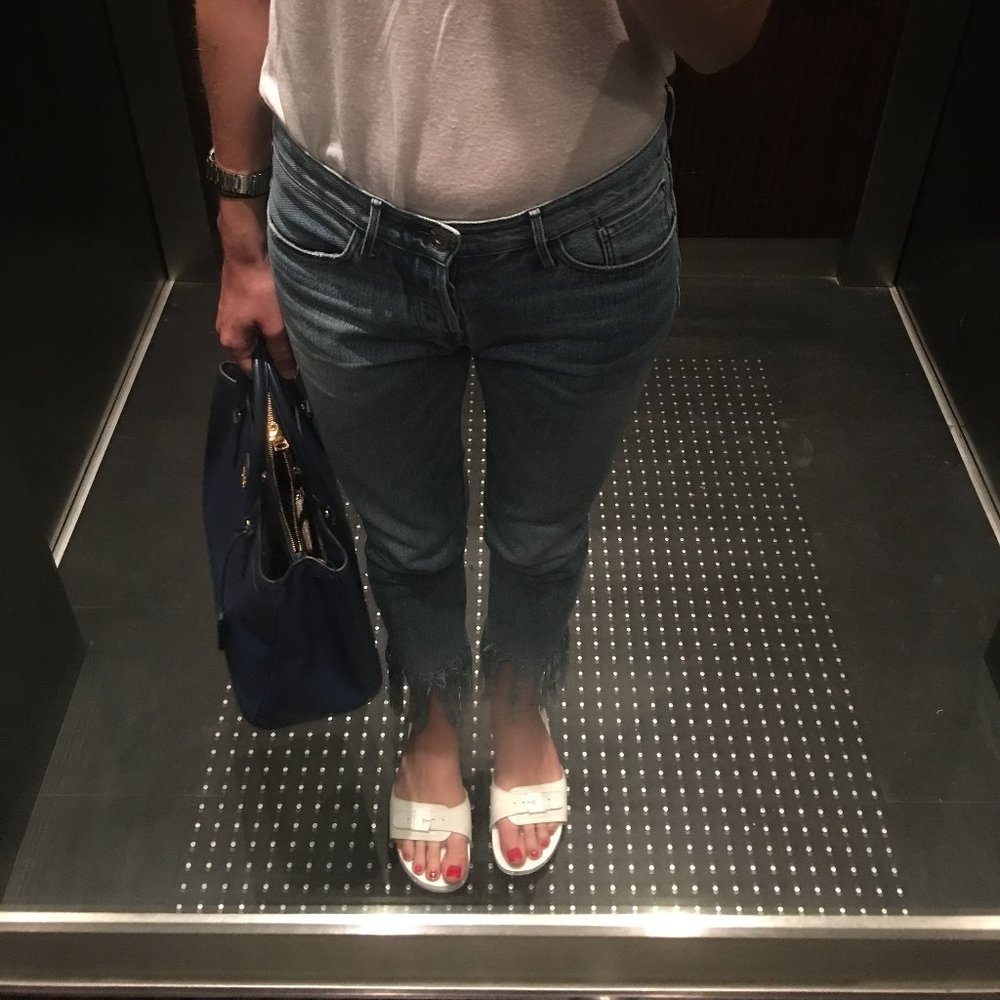 3x1 Fringed Jeans